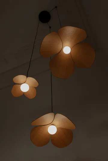 Forget Me Not pendant medium - Oak-cluster 5 - Umage