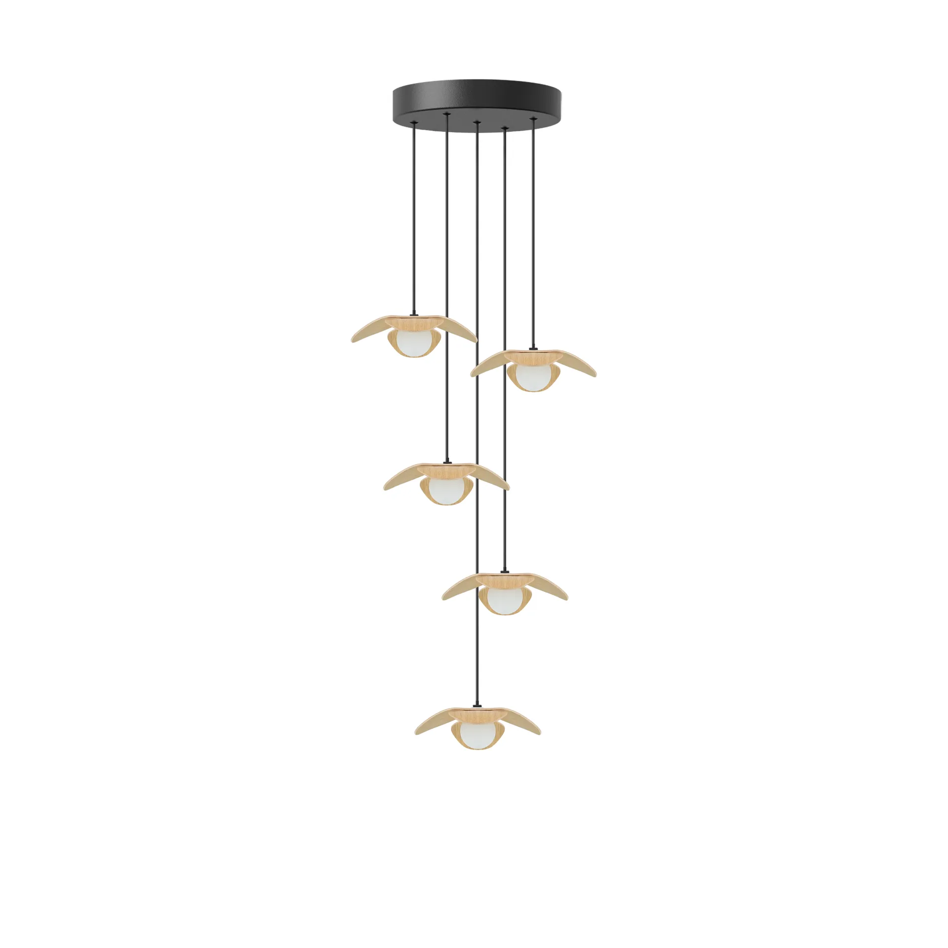 Forget Me Not pendant mini, Oak-cluster 5 Umage