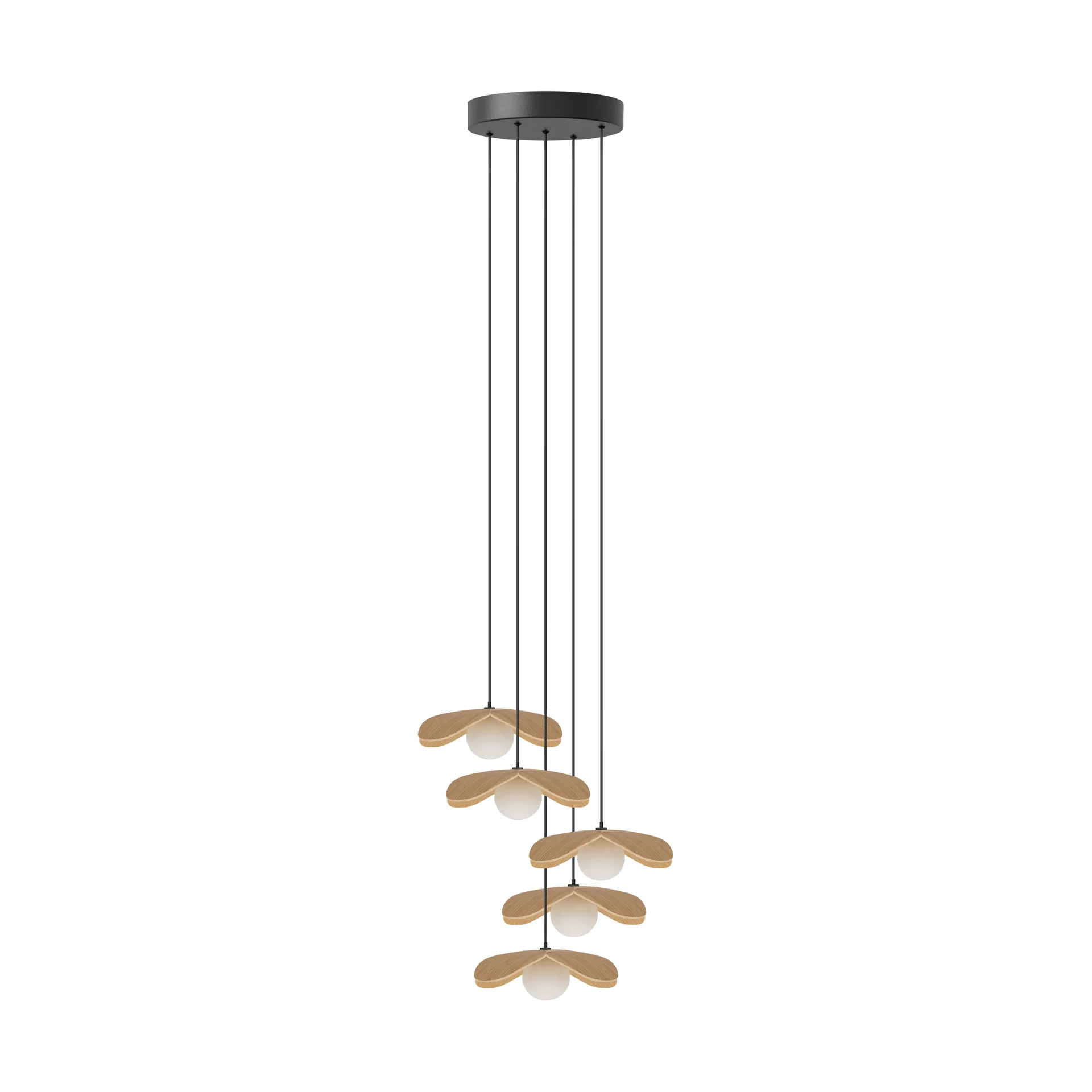 Forget Me Not pendant mini, Oak-cluster 5 Umage