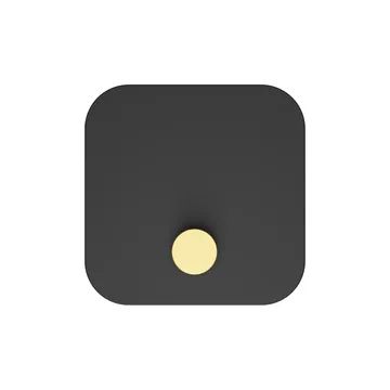 Hang in There wall hanger - Black-brass - Umage