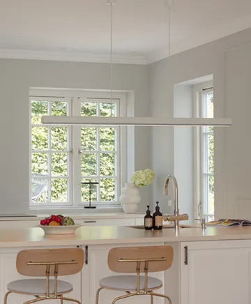 Hazel Branch 1.5m pendant - White-steel - Umage