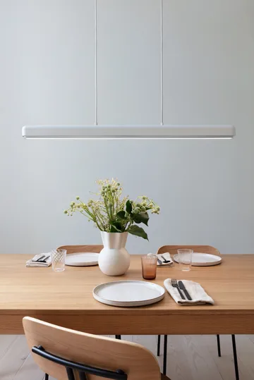 Hazel branch ceiling lamp - White-steel - Umage