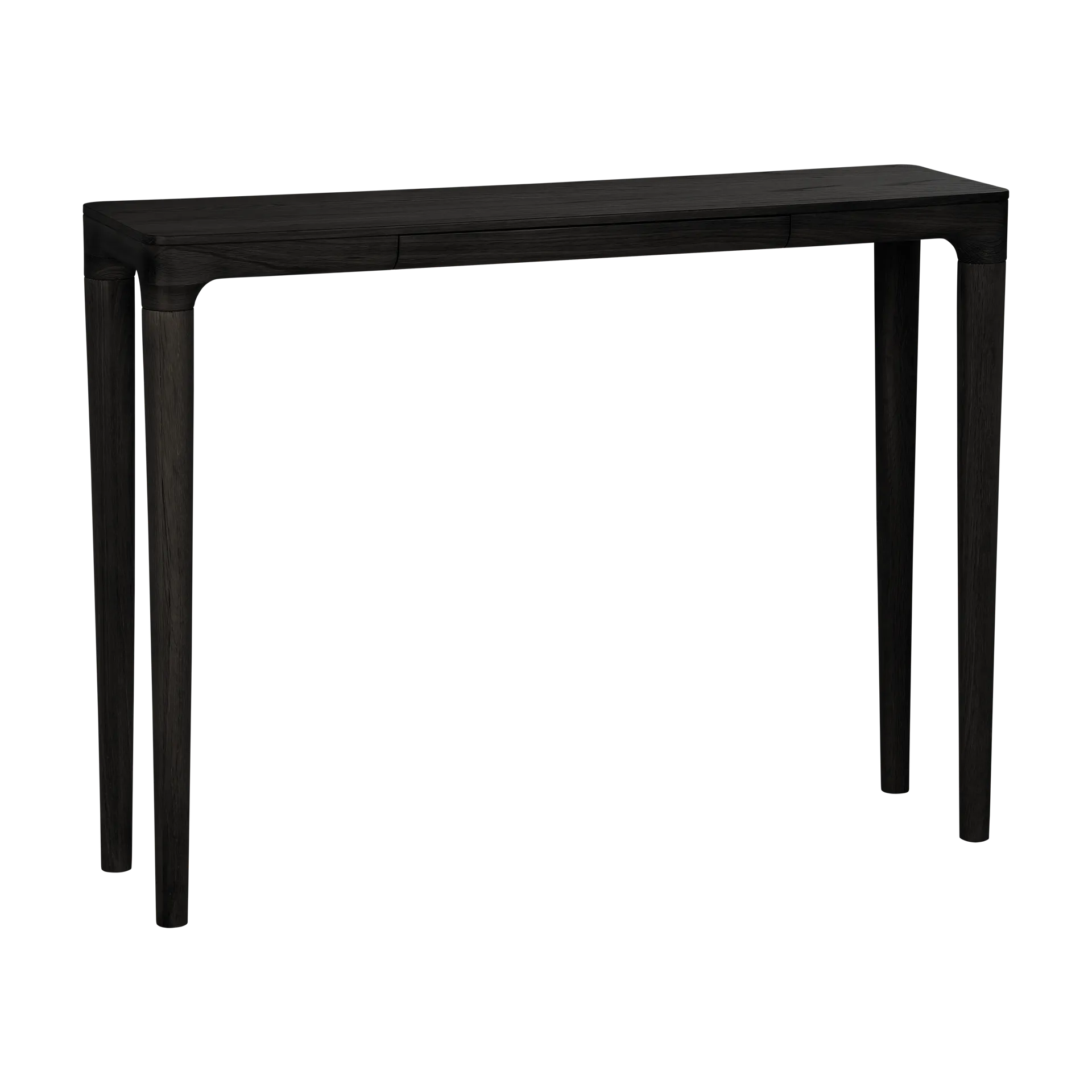 Heart'n'Soul console table 110 cm, Black oak Umage