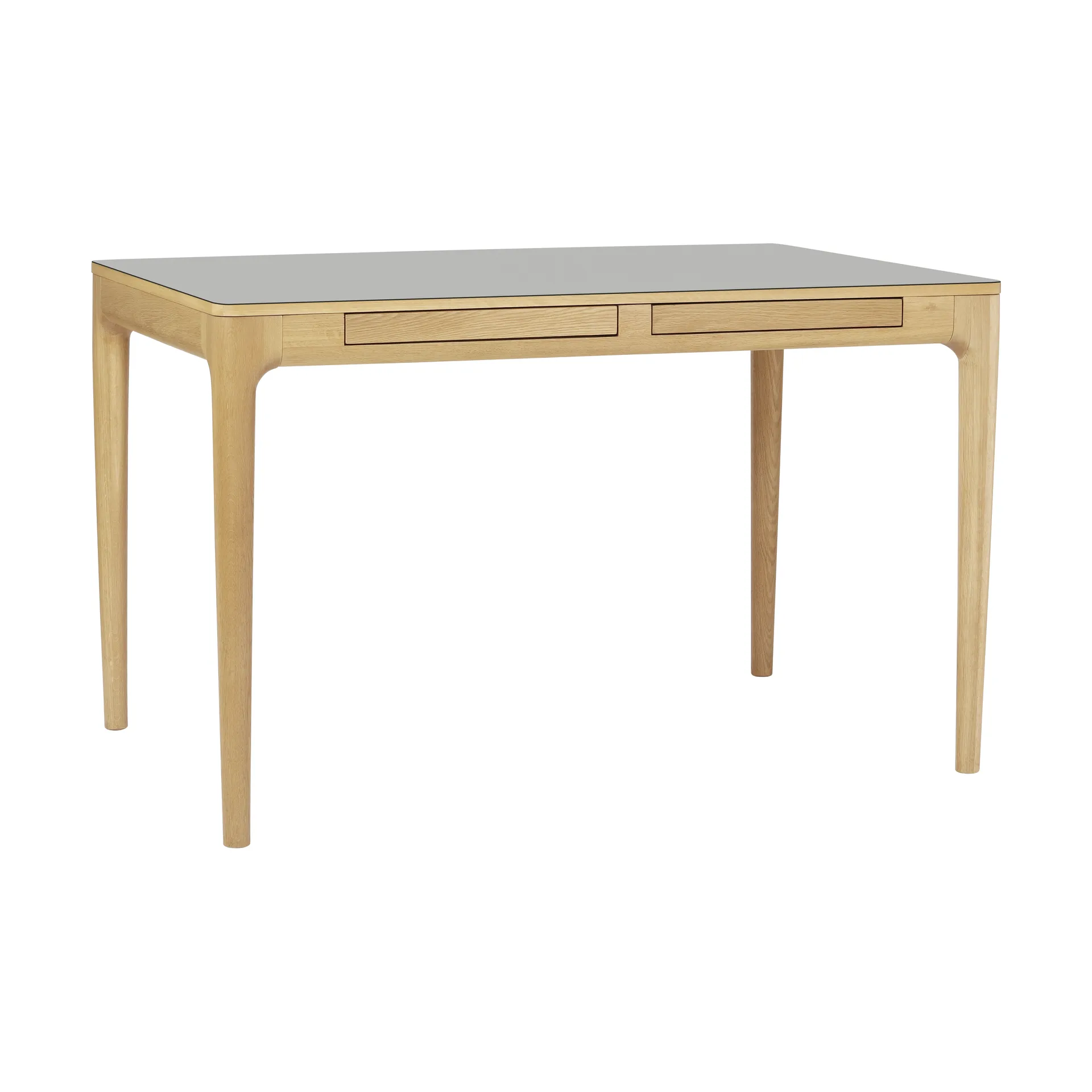 Heart'n'Soul desk 80x120 cm, Oak-Fenix cloud grey Umage