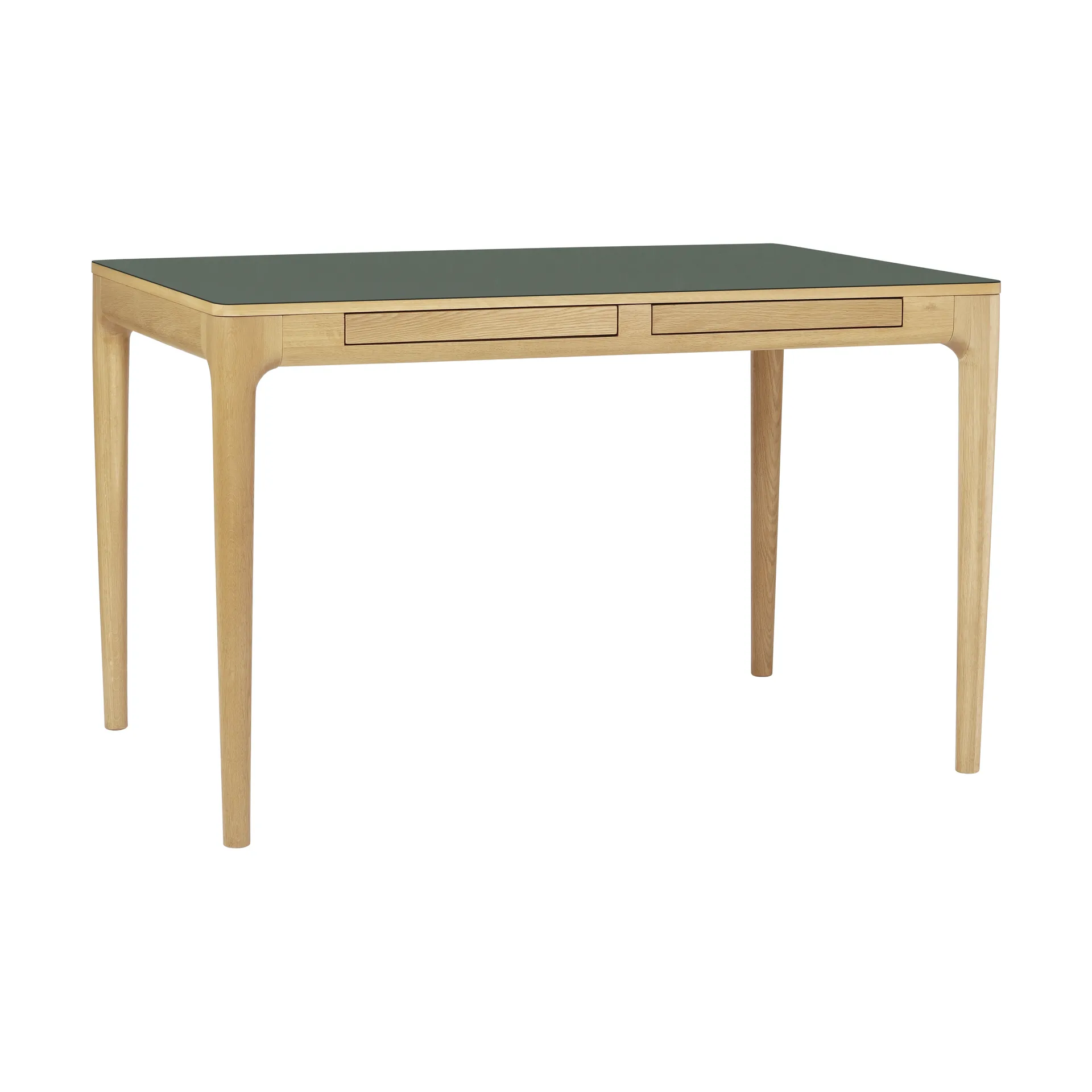 Heart'n'Soul desk 80x120 cm, Oak-Fenix Moss Green Umage