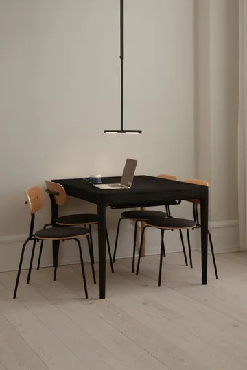 Heart'n'Soul dining table 90x120 cm - Black oak - Umage