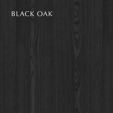 Heart'n'Soul dining table 90x200 cm - Black oak - Umage