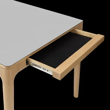 Heart'n'Soul dining table 90x200 cm - Oak-cloud grey - Umage