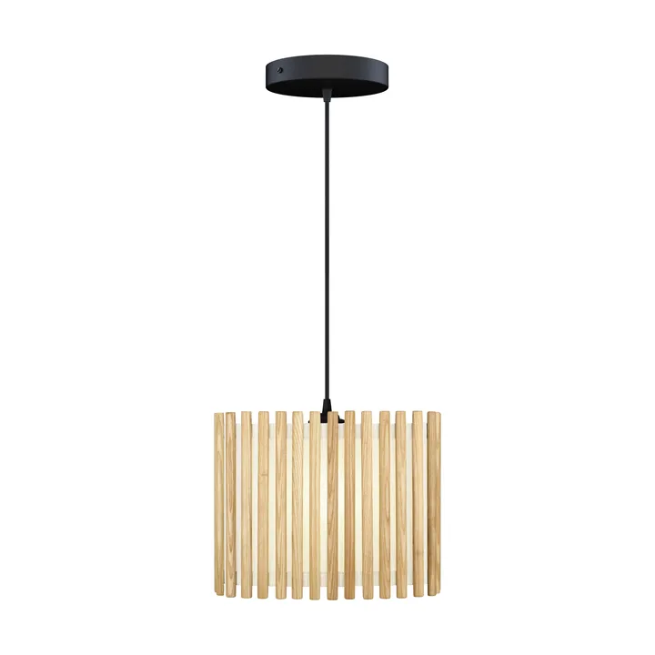 Komorebi pendant medium - Rectangular oak-black - Umage