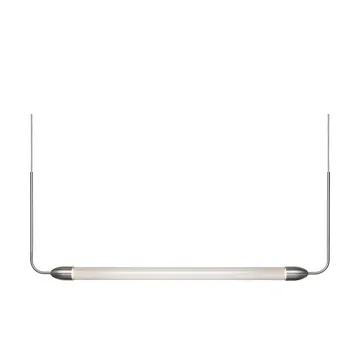 Lemon Squeeze linear pendant - Polished steel - Umage