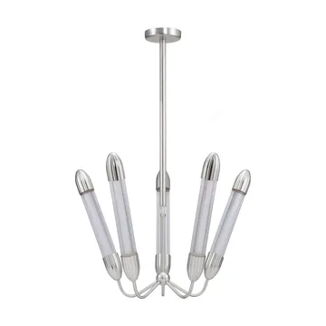 Lemon Squeeze Penta short ceiling lamp - Polished steel - Umage