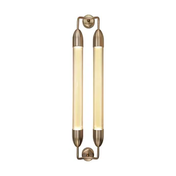 Lemon Squeeze Wall long wall lamp - Double plated brass - Umage