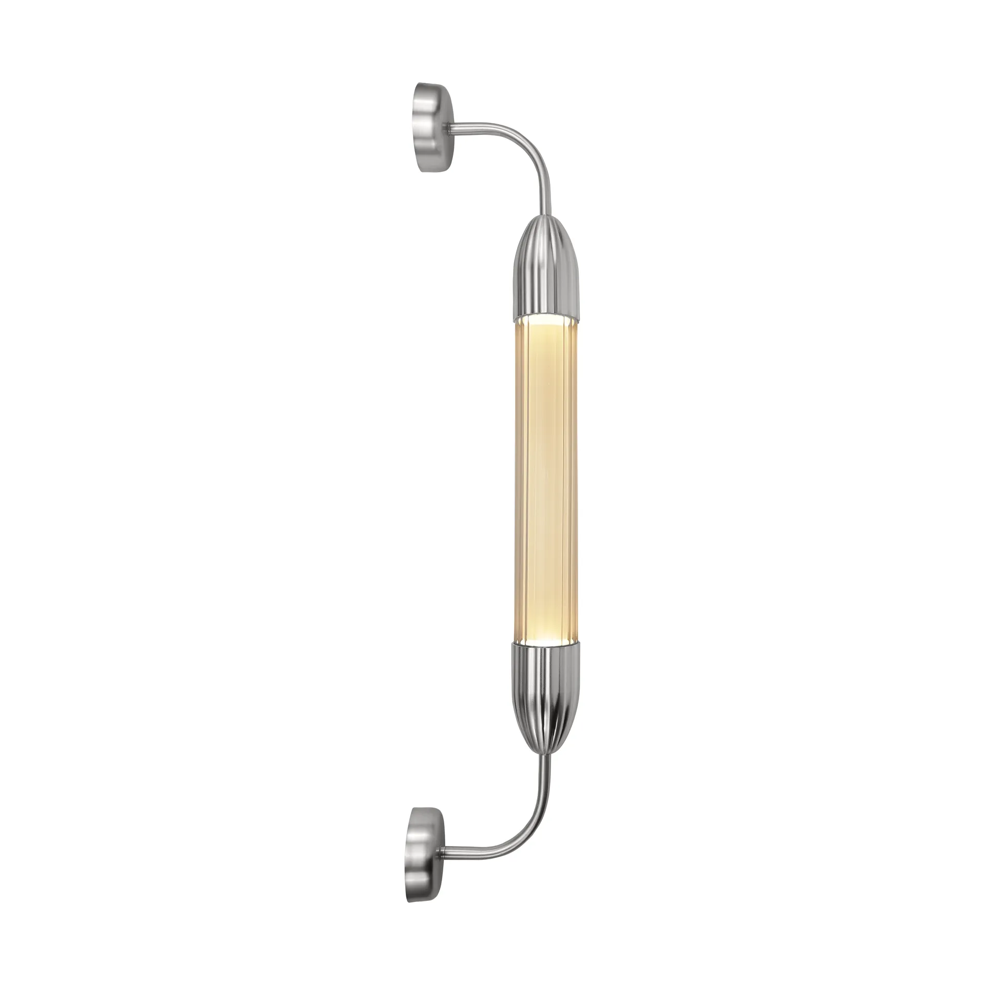 Lemon Squeeze Wall short wall lamp, Single polished steel Umage