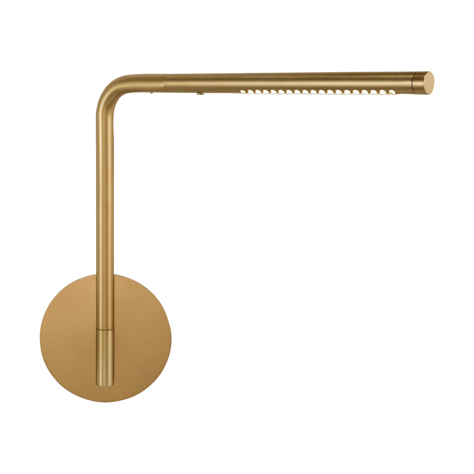 Omni Pivot wall lamp, Brass Umage
