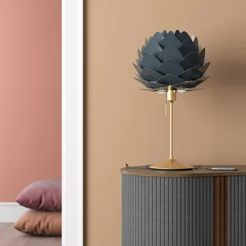 Santé lamp base - brushed brass - Umage