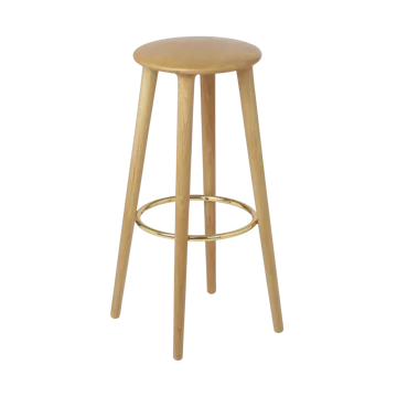 The Socialite bar stool 77.7 cm - Oak - Umage