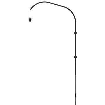 Willow wall hanger for lamp single - black - Umage