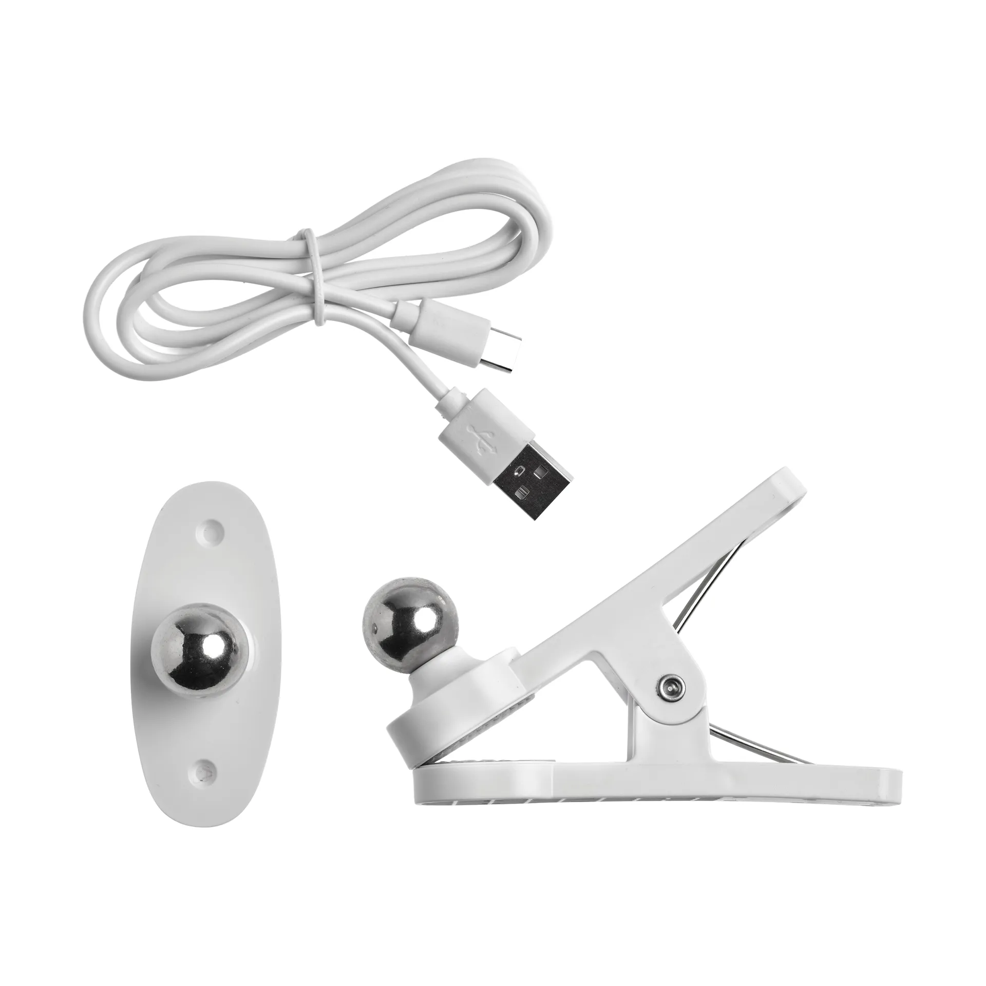 No Cable rechargeable desk lamp, White, Ø11.7x34.8 cm Unison