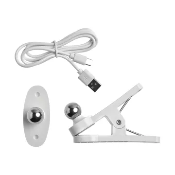 No Cable rechargeable desk lamp - White, Ø11.7x34.8 cm - Unison