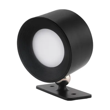 No Cable rechargeable wall lamp - Black, Ø8x4.5 cm - Unison