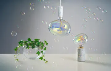 Soap bubble dimmable light source E27 220 mm - 1800K 160lm 4W - Unison