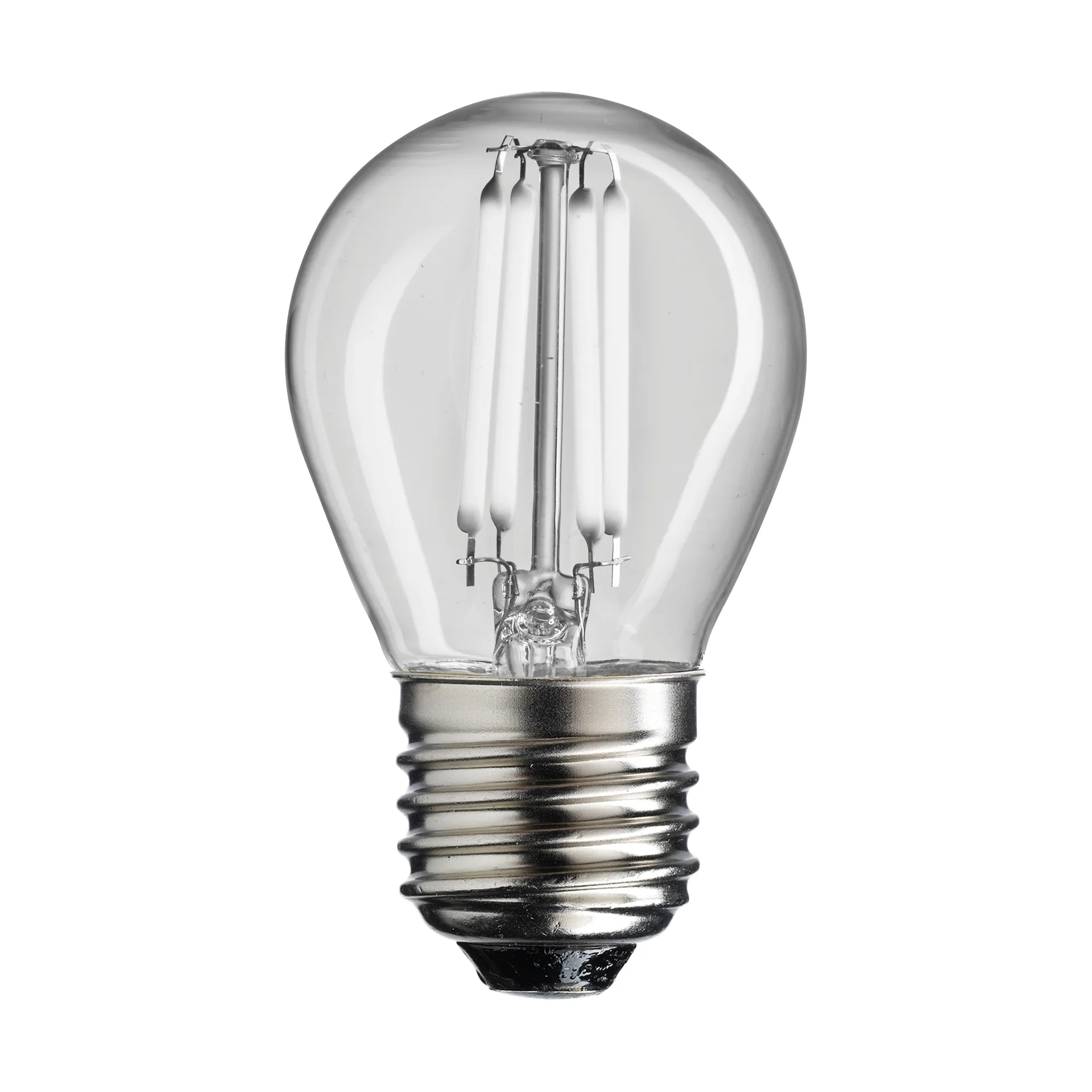 Uni-white globe clear dimmable light source E27, 2700K 165lm 2W Unison