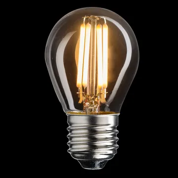 Uni-white globe clear dimmable light source E27 - 2700K 300lm 4W - Unison