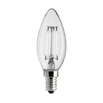 Uni-white taper candle clear dimmable light source E14 - 2700K 300lm 4W - Unison