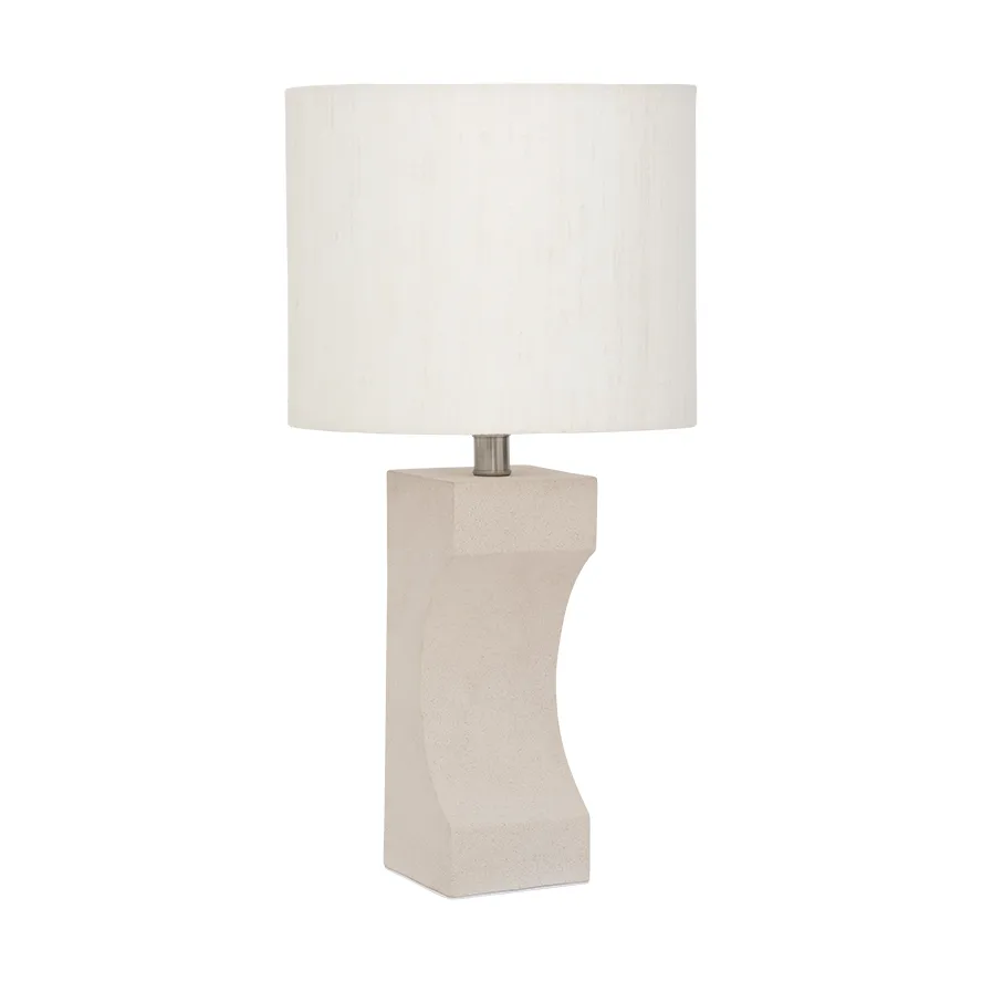 Fiocco table lamp 50 cm, Sand URBAN NATURE CULTURE