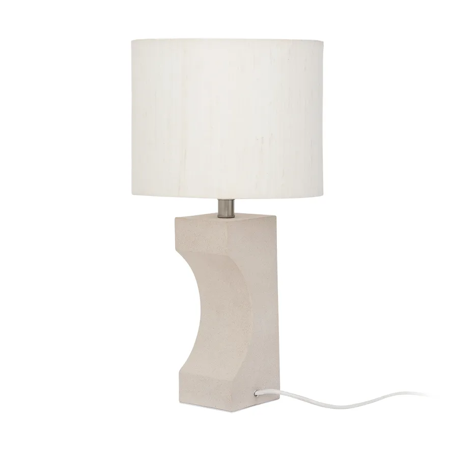 Fiocco table lamp 50 cm, Sand URBAN NATURE CULTURE