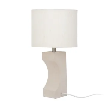 Fiocco table lamp 50 cm - Sand - URBAN NATURE CULTURE