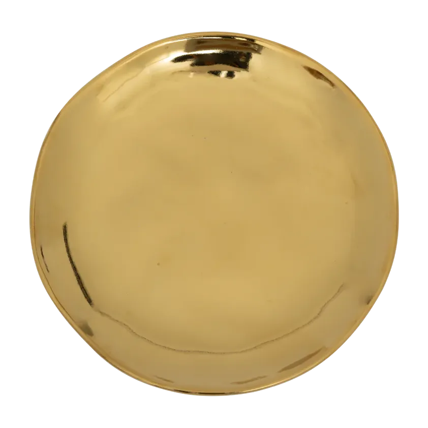 Good Morning Grow saucer Ø14 cm, Brass URBAN NATURE CULTURE
