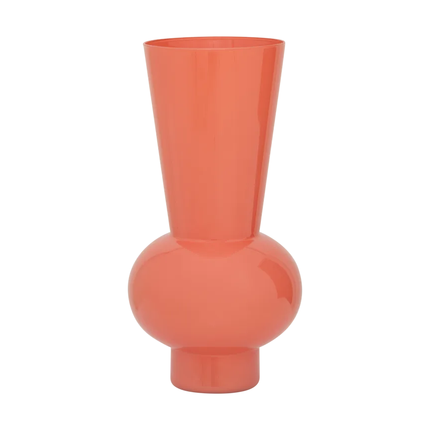 Keiko vase 38.5 cm, Peach pink URBAN NATURE CULTURE