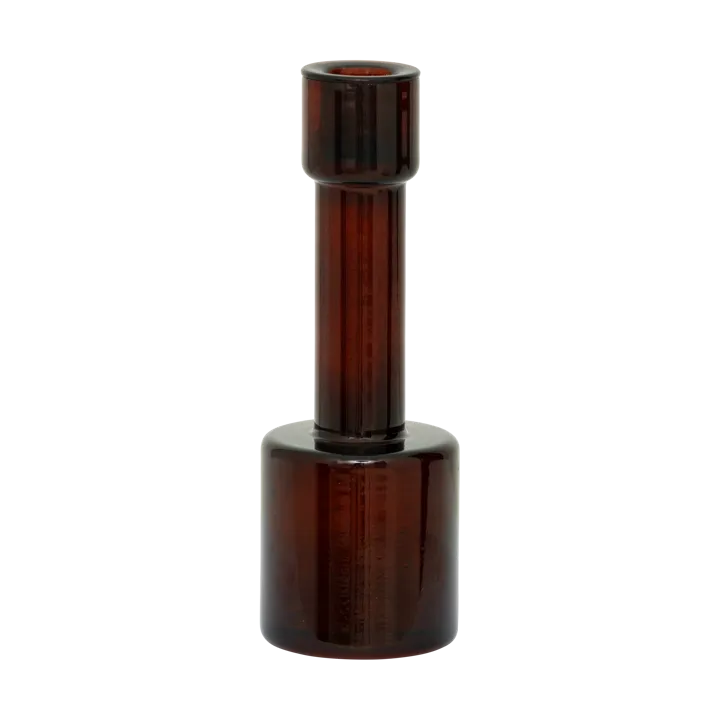 Lyla B candle holder 19 cm - Brown - URBAN NATURE CULTURE