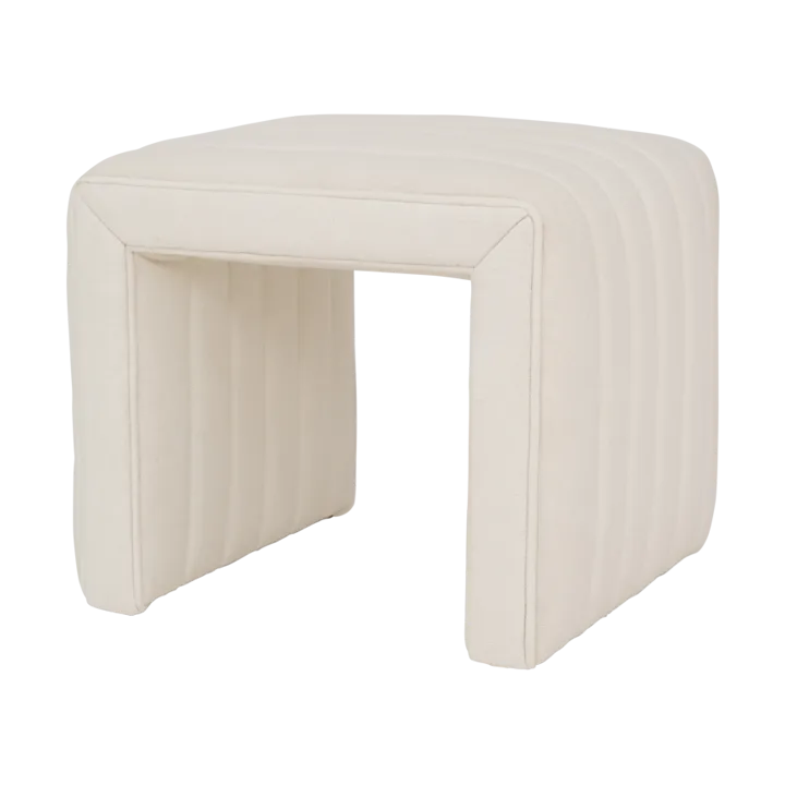 Lyne pouf 46x35x38 cm - Off white - URBAN NATURE CULTURE