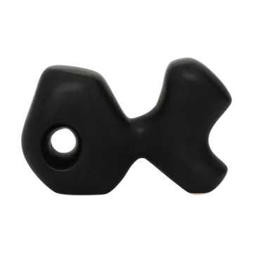 Object Noggin fish - Matte black - URBAN NATURE CULTURE