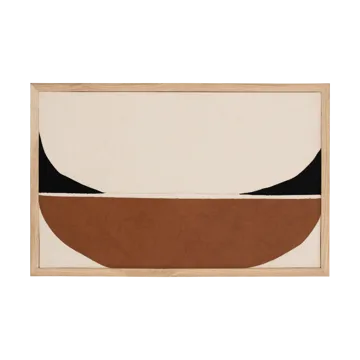 Ocaso A Wall decor 45x70 cm - White-brown - URBAN NATURE CULTURE