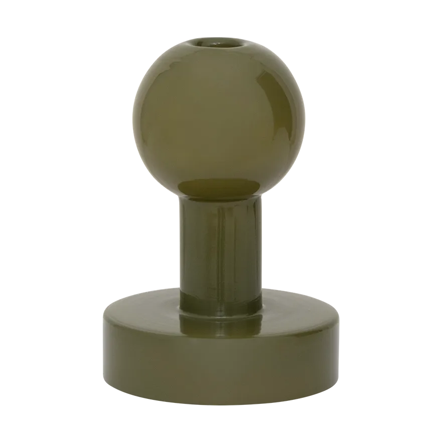 Pallo A candle sticks 14,6 cm, Capulet olive URBAN NATURE CULTURE