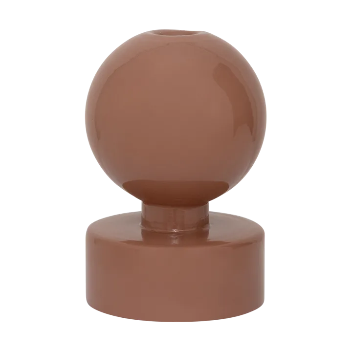 Pallo B candle sticks 13 cm - Cameo brown - URBAN NATURE CULTURE