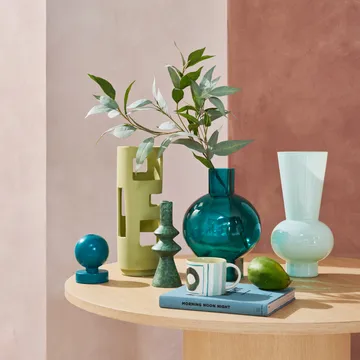 Saldo B candlestick 14 cm - Green - URBAN NATURE CULTURE