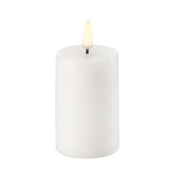 Uyuni LED Block candle white Ø5 cm, 7.5 cm Uyuni Lighting