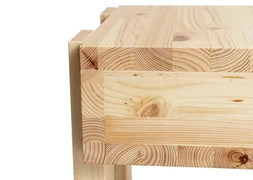 003 Stilts Side Table side table - Matte oil-waxed pine 40x36x45 cm - Vaarnii
