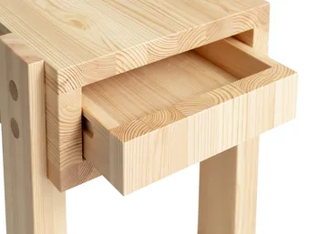 003 Stilts Side Table side table - Matte oil-waxed pine 40x36x45 cm - Vaarnii