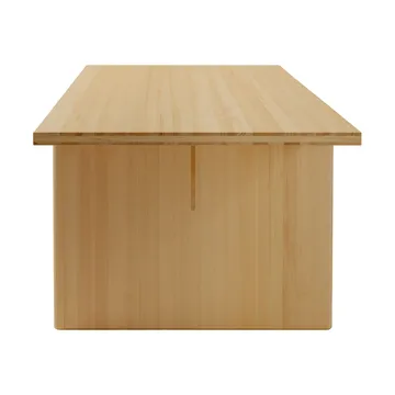 012 Kolmio Dining Table table - Matte oil-waxed pine, 227x95x72 cm - Vaarnii