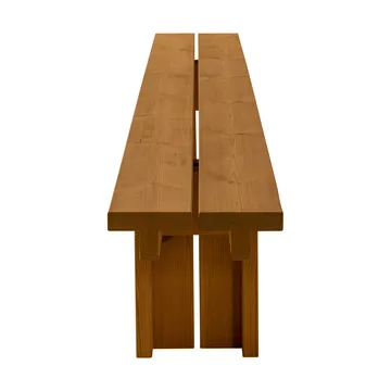 013 Osa Outdoor Bench bench - Thermally treated pine, 333x37x49 cm - Vaarnii