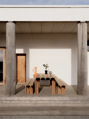 013 Osa Outdoor Table - Thermally modified pine, 270x94x78 cm - Vaarnii