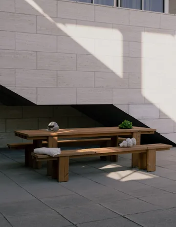 013 Osa Outdoor Table - Thermally modified pine, 270x94x78 cm - Vaarnii