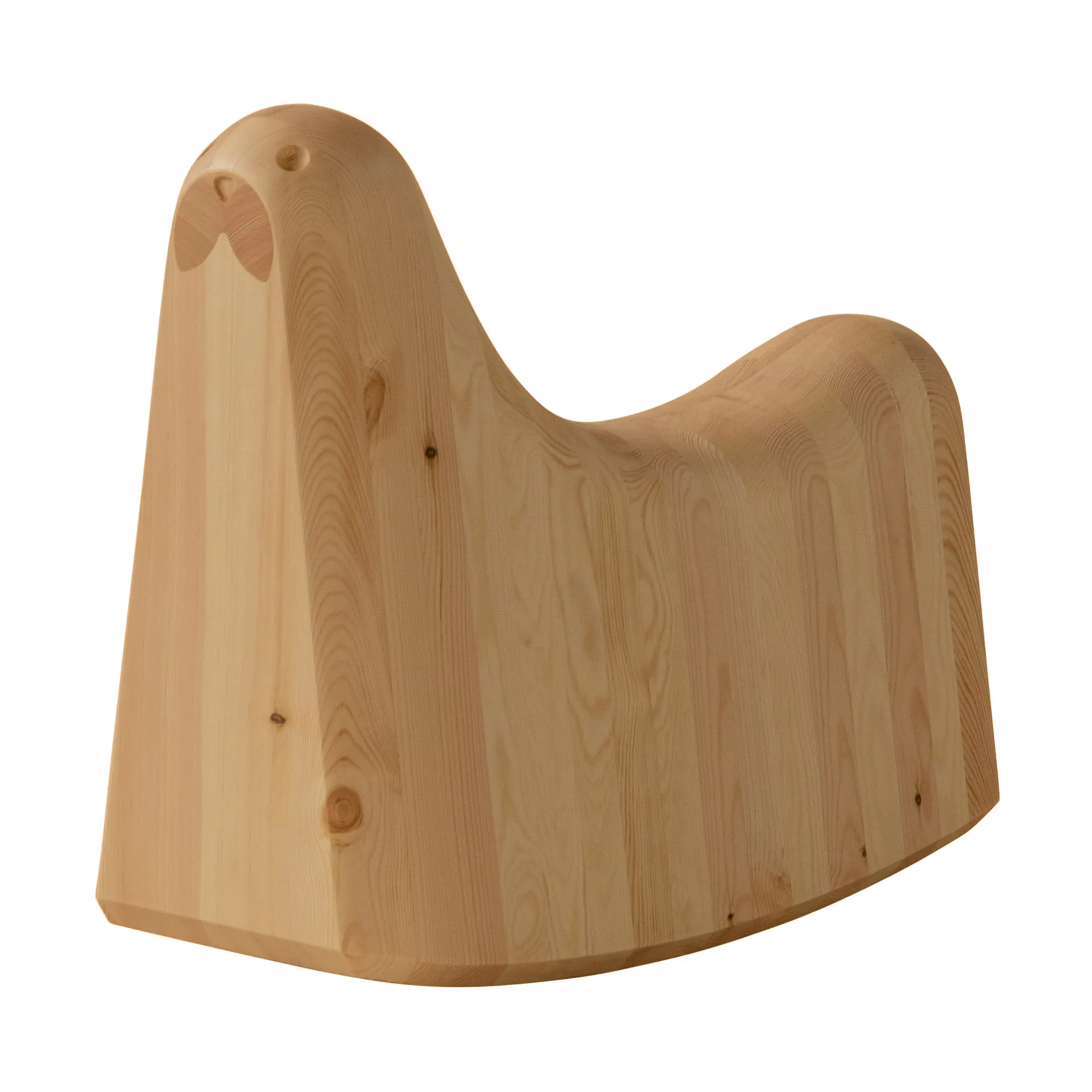 014 Norppa Rocking Toy rocking horse, Matte oil-waxed pine Vaarnii