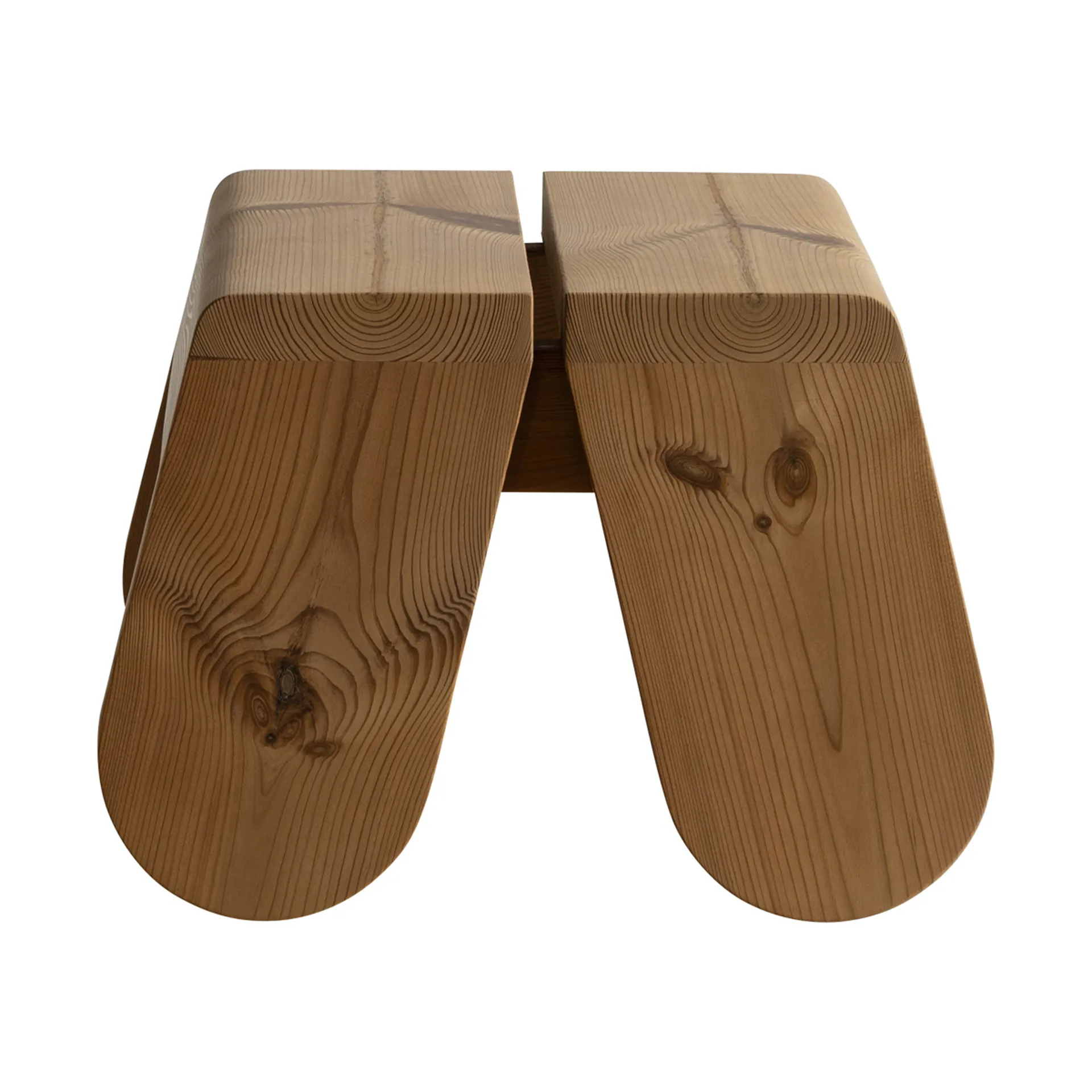 015 Peace Outdoor Foot Stool footstool, Thermally treated pine Vaarnii