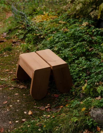 015 Peace Outdoor Foot Stool footstool - Thermally treated pine - Vaarnii